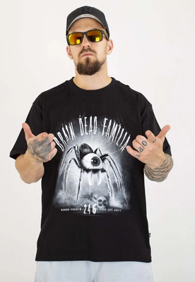 T-shirt Brain Dead Familia Spider czarny