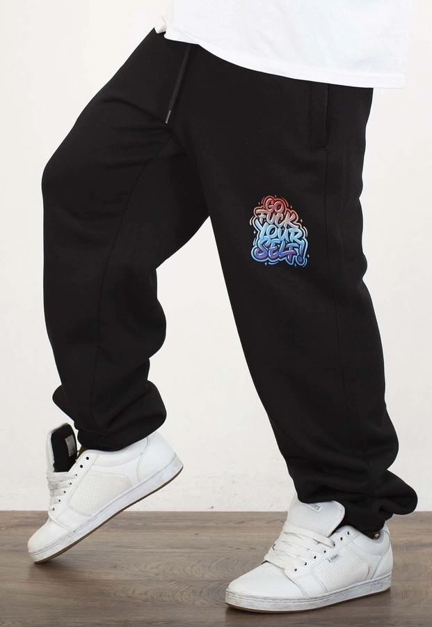 Dresy Motive Baggy Yourself czarno niebieskie