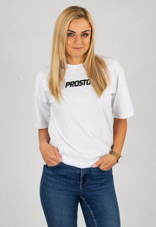 T-shirt Prosto Yonce biały