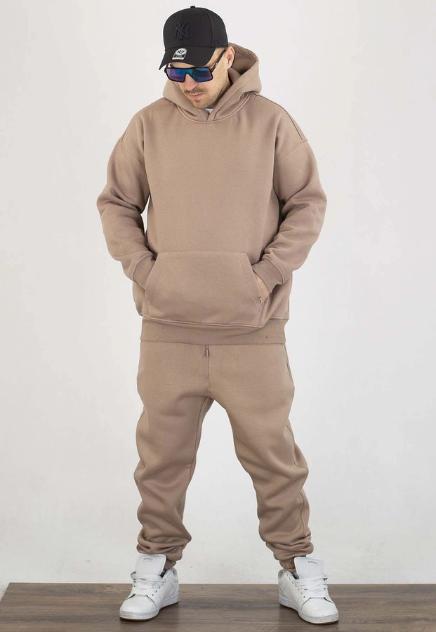 Komplet Dresowy I8 Denim Basic beżowy