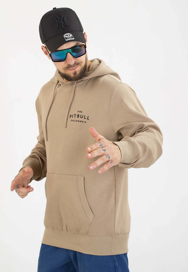 Bluza Pit Bull Z Kapturem Sampson pale sand