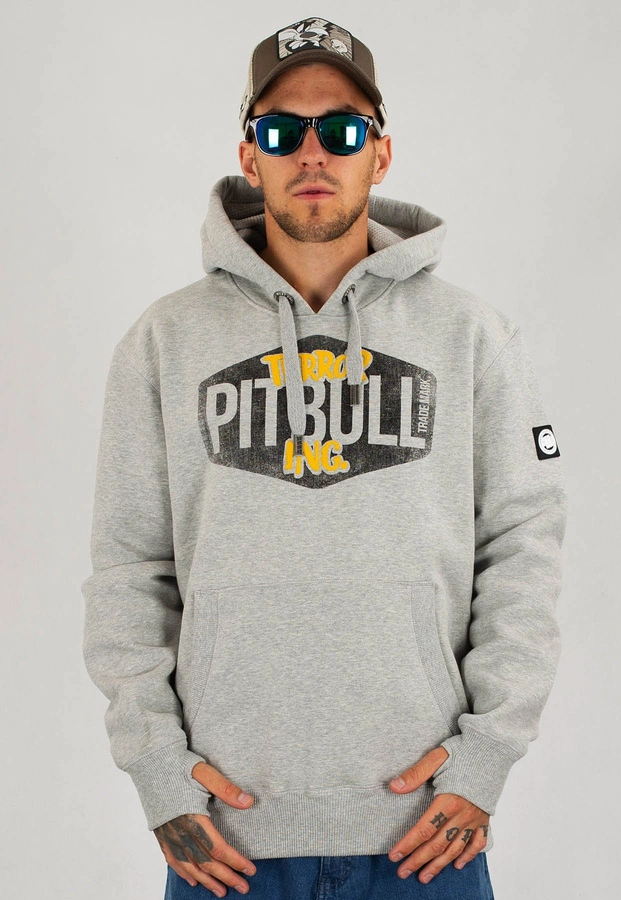Bluza Pit Bull Scare szara