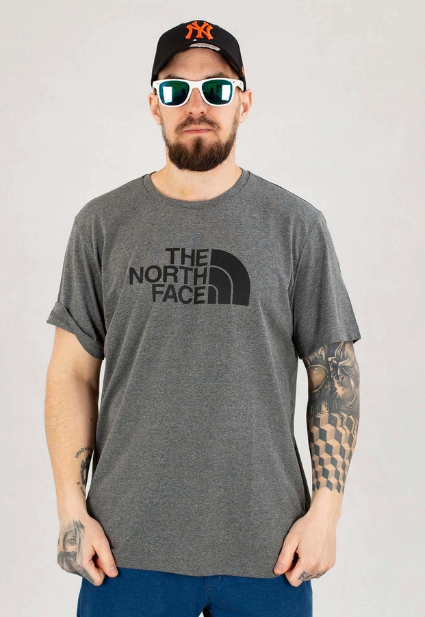 T-shirt The North Face M S/S Easy NF0A87N5DYY szary