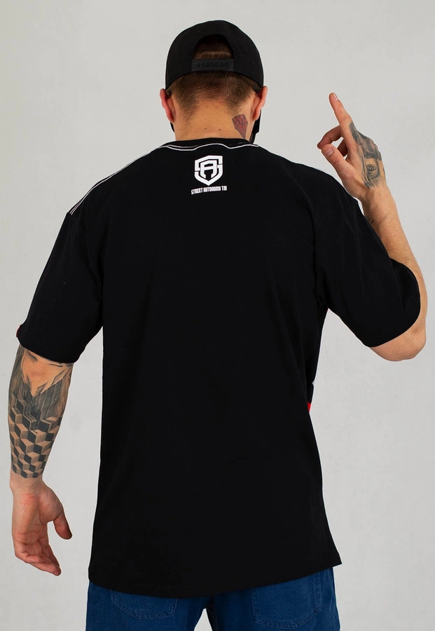 T-shirt Street Autonomy Danger czarny