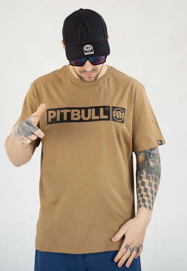 T-shirt Pit Bull Hilltop 170 coyote brown