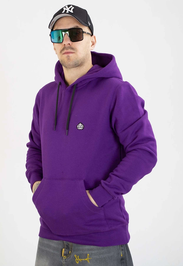 Bluza Elade Z Kapturem Icon Mini Logo II fioletowa