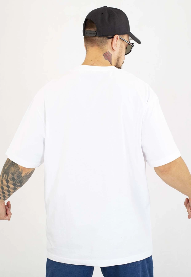 T-shirt Lucky Dice Baggy Not Like Us biały