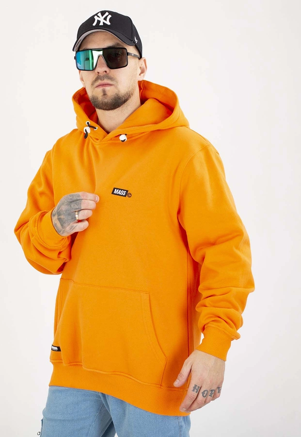 Bluza Mass Z Kapturem Mini Box pomarańczowa