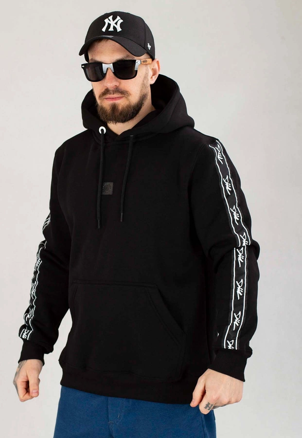 Bluza Diil Z Kapturem Tape czarna