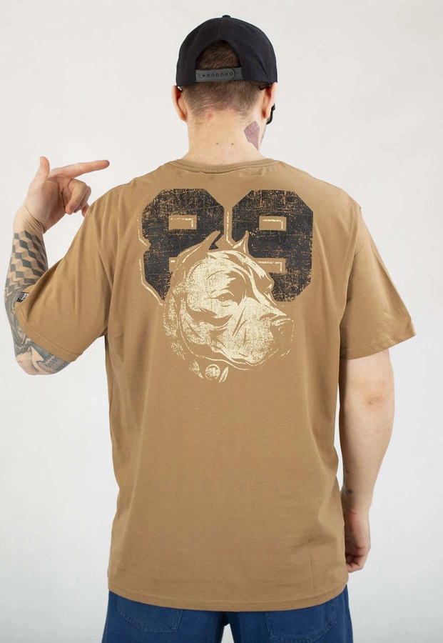 T-shirt Pit Bull 170 Dog 89 coyote brown