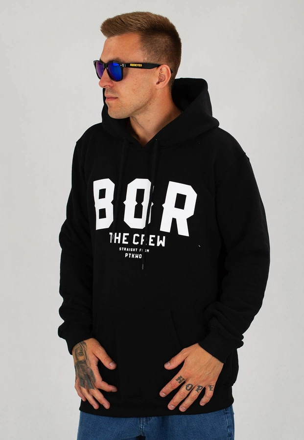 Bluza B.O.R. Biuro Ochrony Rapu Borcrew The Crew czarna