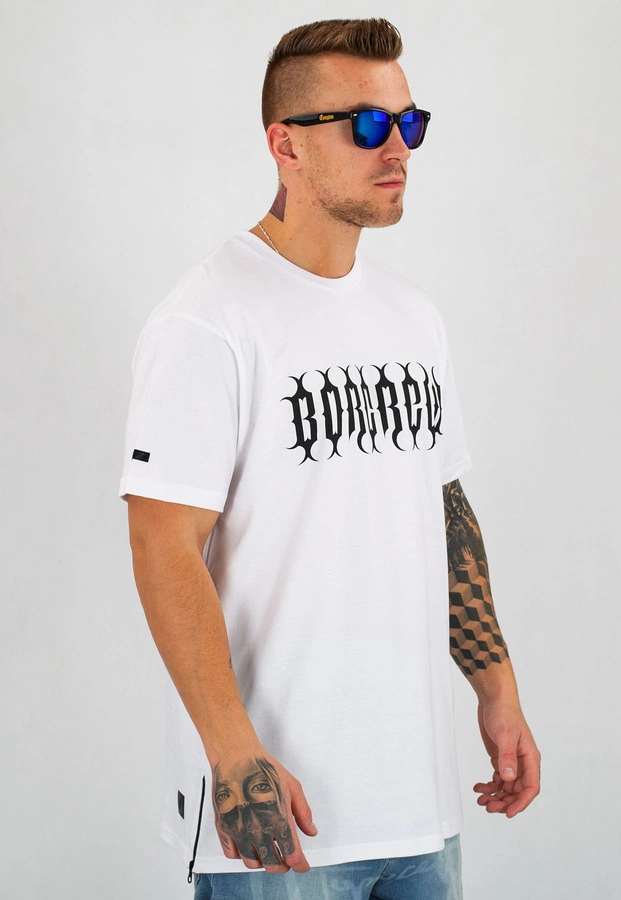T-shirt B.O.R. Biuro Ochrony Rapu Premium Scolo biały