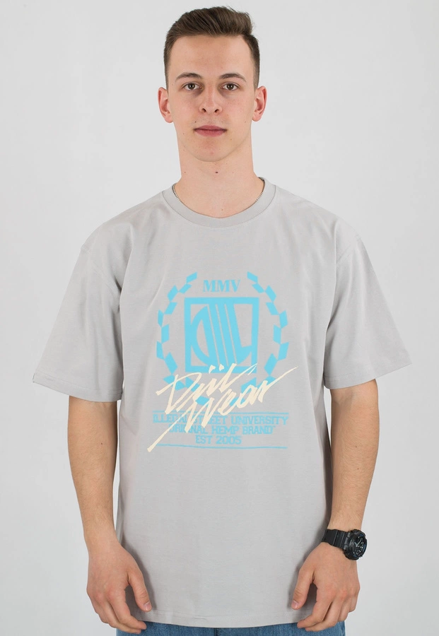 T-shirt Diil DiilWear szary