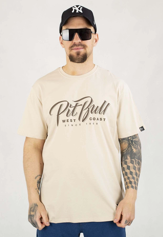 T-shirt Pit Bull El Jeffe 170 ultra light sand