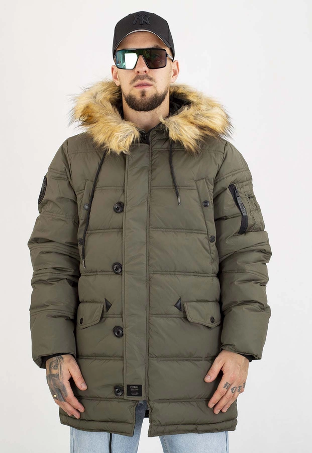 Kurtka Pit Bull Zimowa Parka Kingston II olive