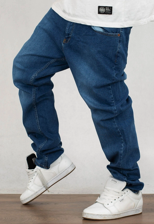 Spodnie Croll Regular Jeans DP-01 blue