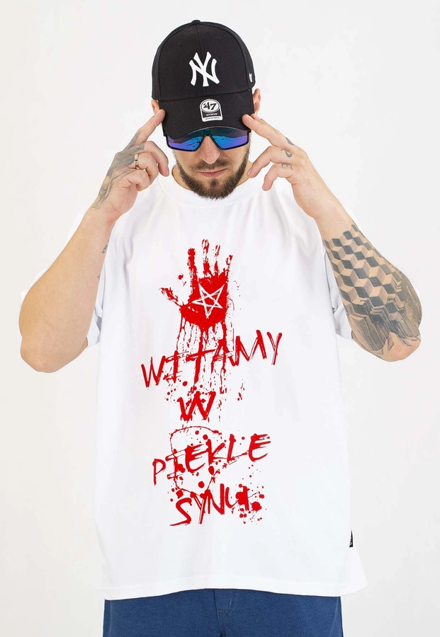 T-shirt Demonologia Witamy W Piekle biały