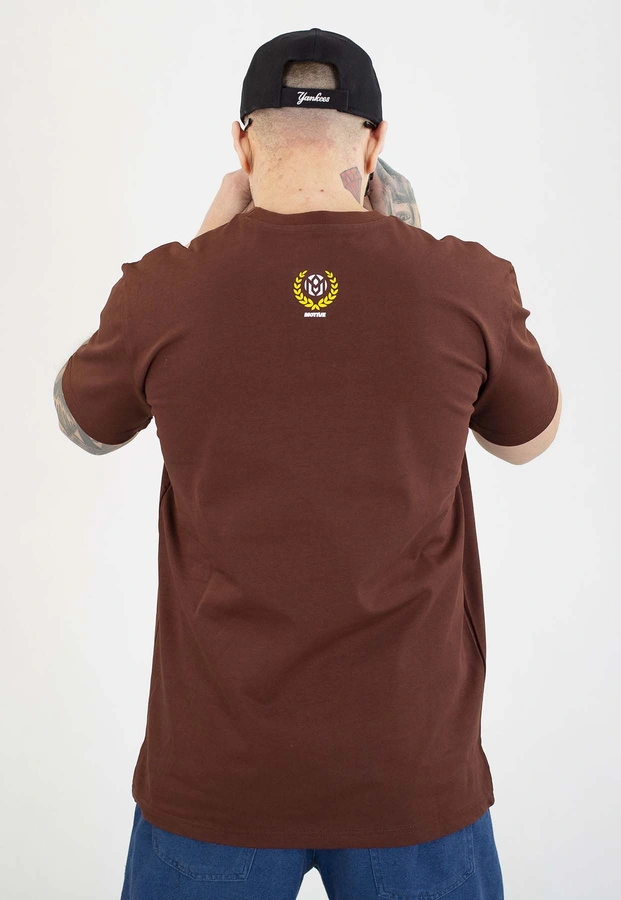 T-shirt Motive Vision czekoladowy
