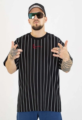 T-shirt Karl Kani KK Small Signature pinstripe 6030153 czarny