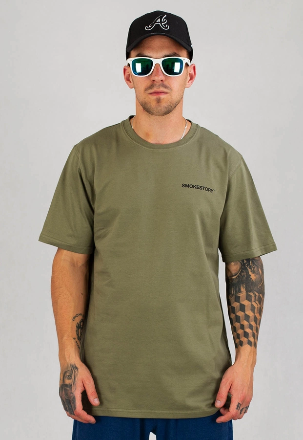 T-Shirt SSG Small Smokestory military khaki