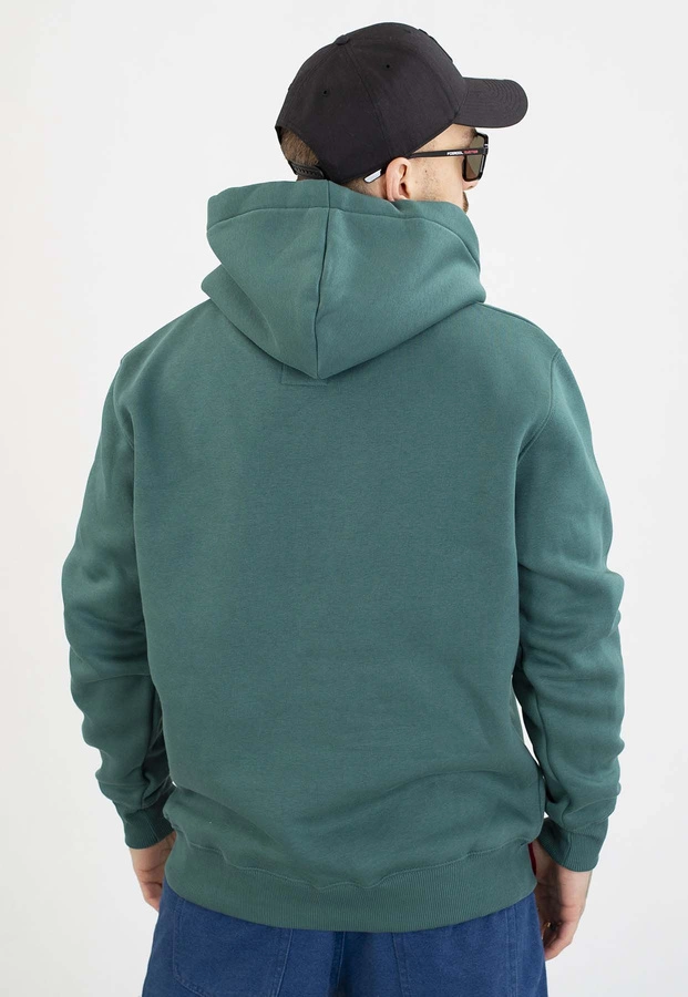 Bluza Alpha Industries Z Kapturem Basic 178312 zielona