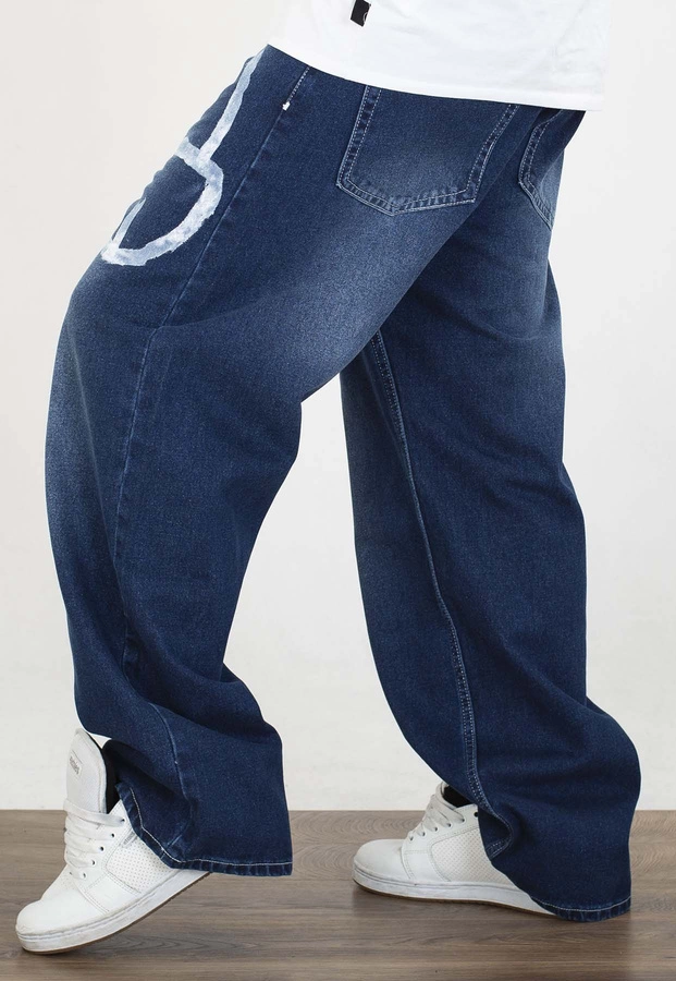 Spodnie Stoprocent Baggy Dick jeans blue