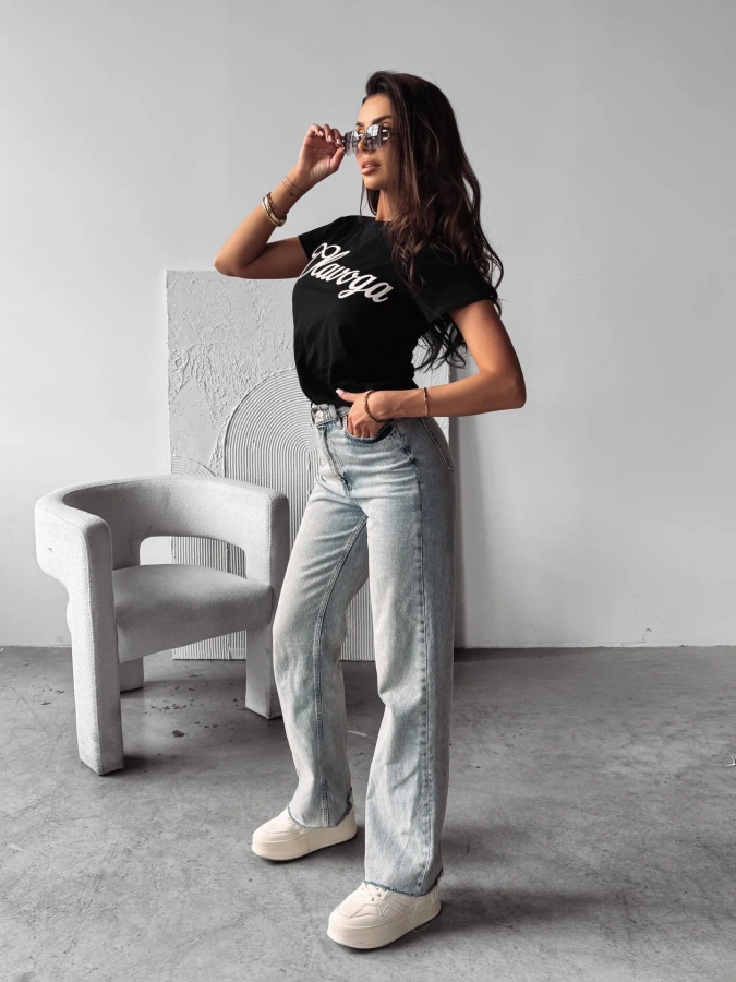 T-Shirt Olavoga Luxe czarny