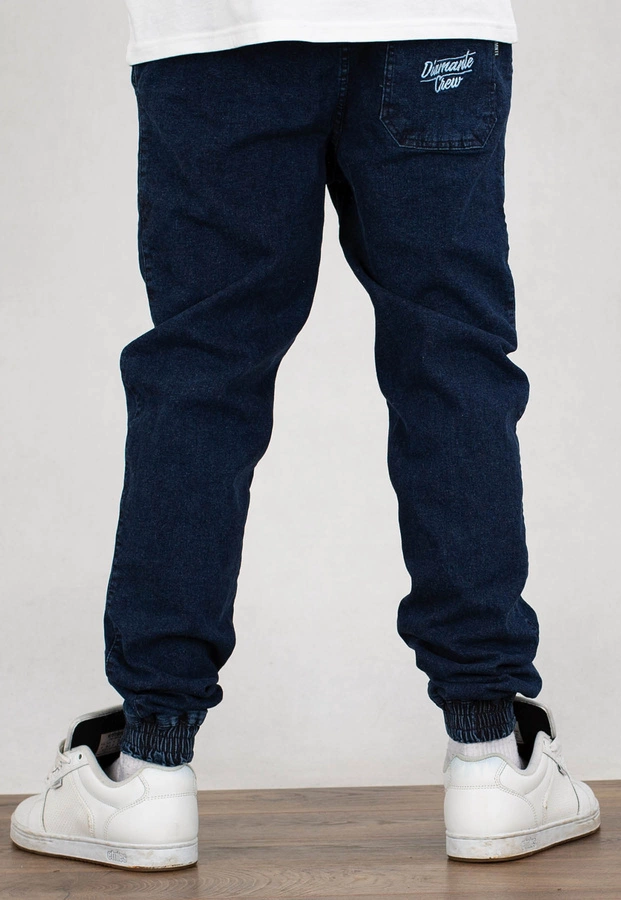 Spodnie Diamante Wear Jogger Unisex Crew marmur niebieski