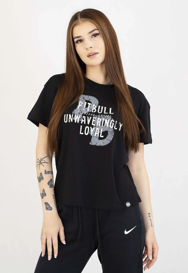 T-Shirt Pit Bull Oversize Loyal 170 black