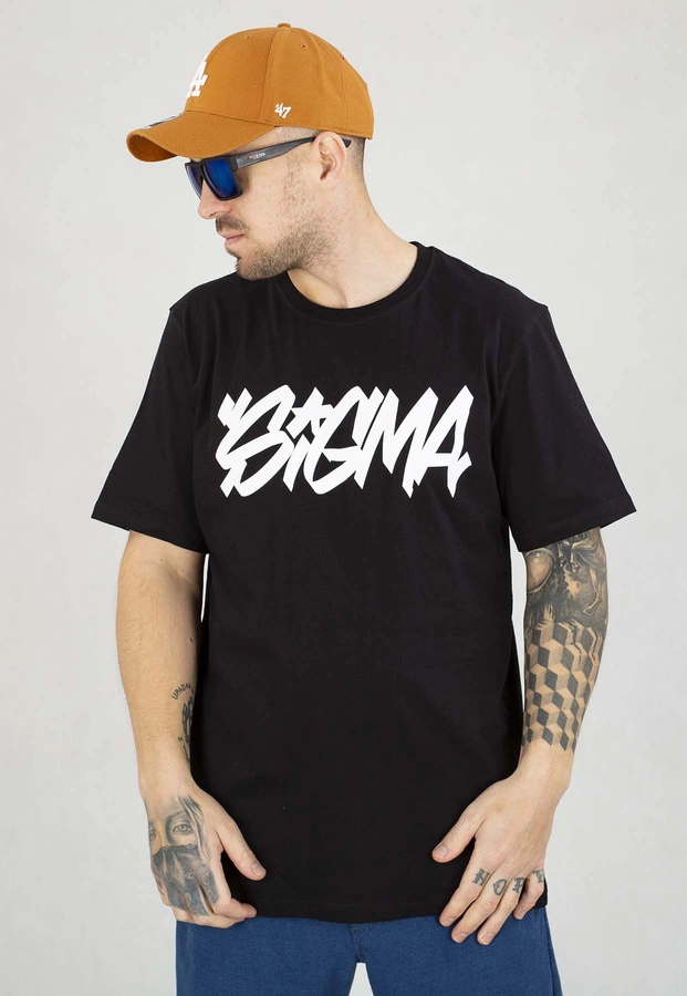 T-shirt Ciemna Strefa Sigma czarny