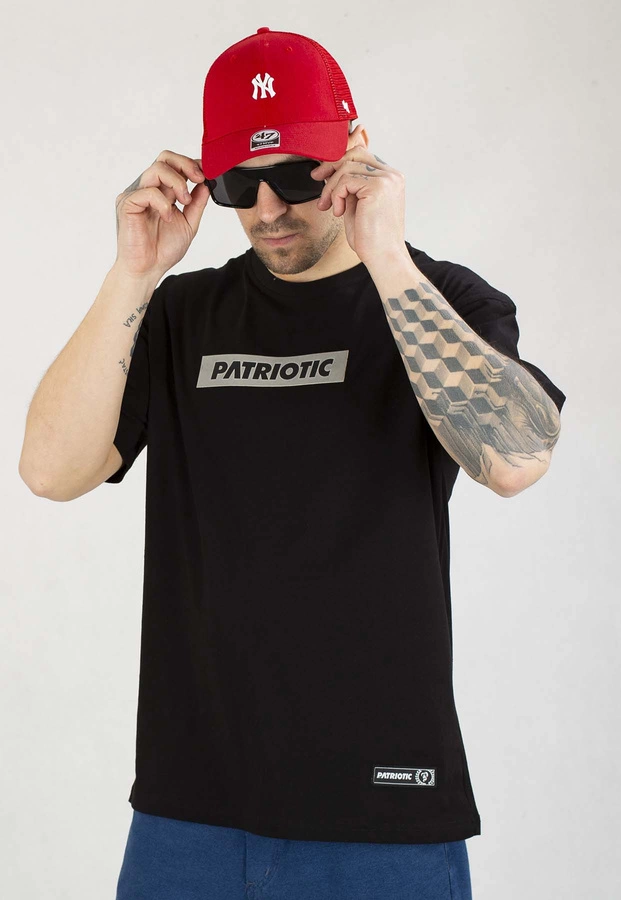 T-shirt Patriotic Futura Box czarny