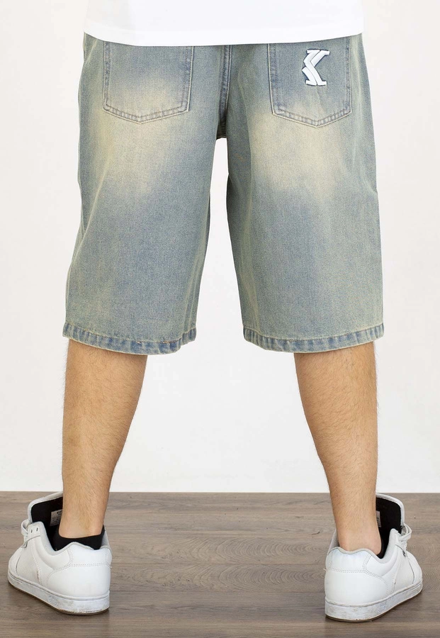 Spodenki Karl Kani OG Denim 60100001 niebieskie