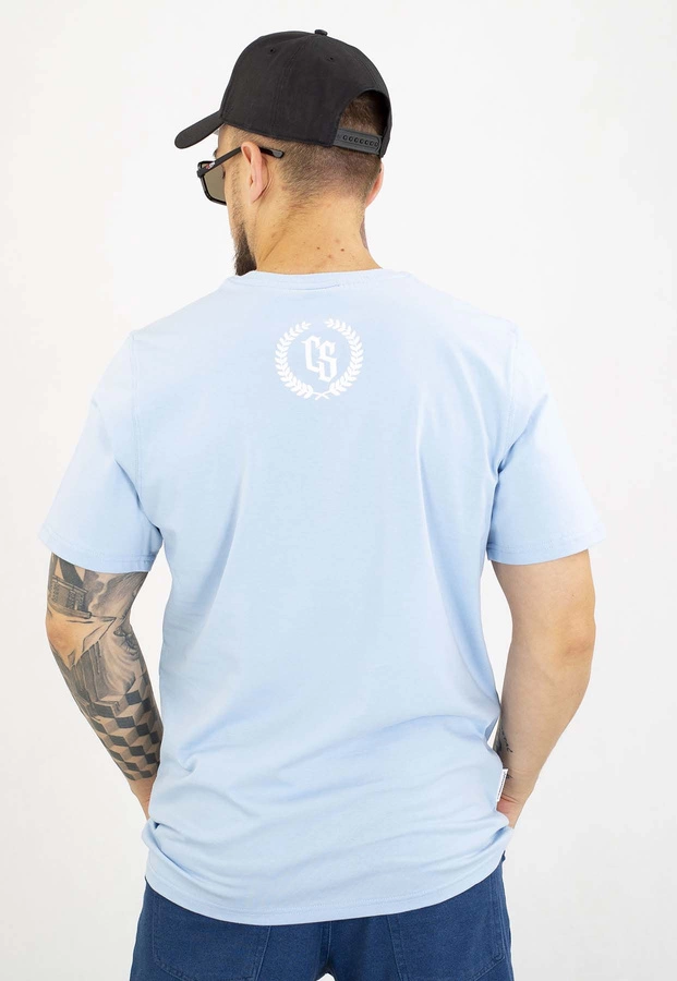 T-shirt Ciemna Strefa Laur jasno niebieski