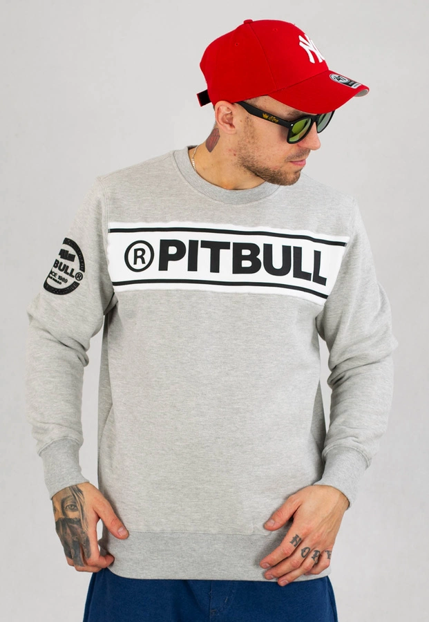 Bluza Pit Bull Potomac 21 szara melanż
