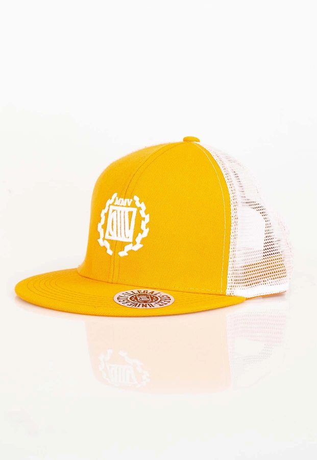 Czapka Trucker Diil Laur pomarańczowa