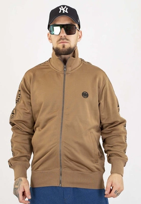 Bluza Pit Bull Bez Kaptura Zip Tape Logo coyote brown