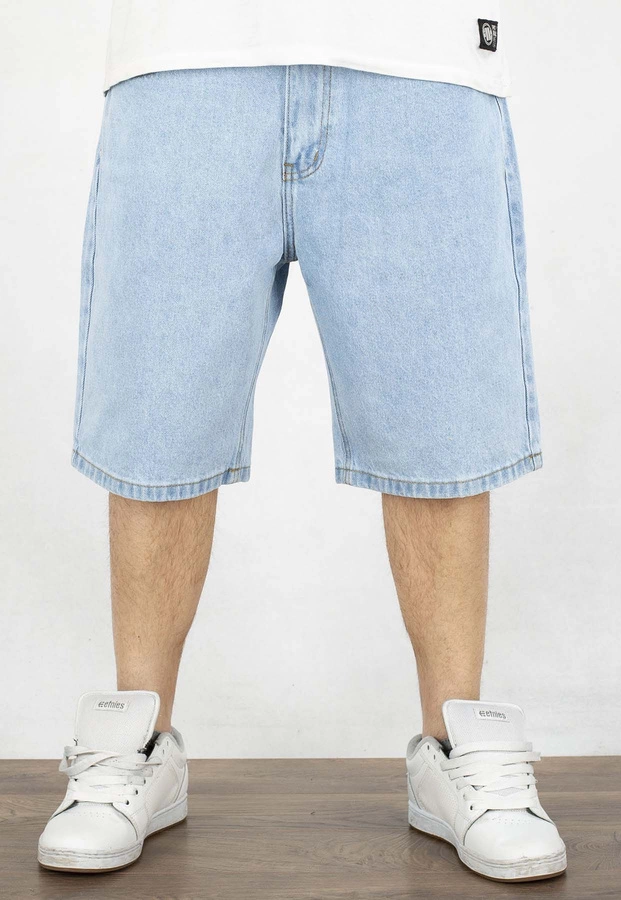 Spodenki Prosto Baggy Shizzo light blue