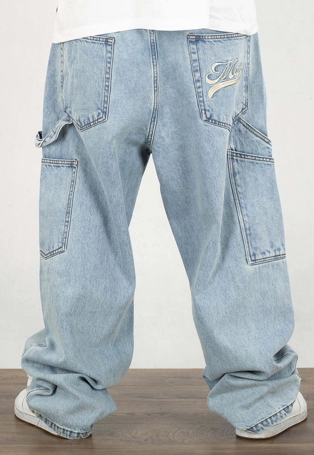 Spodnie Mass Jeans Extra Baggy Fit Prospect light blue