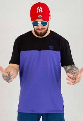 T-shirt Patriotic Cls Street czarno fioletowy