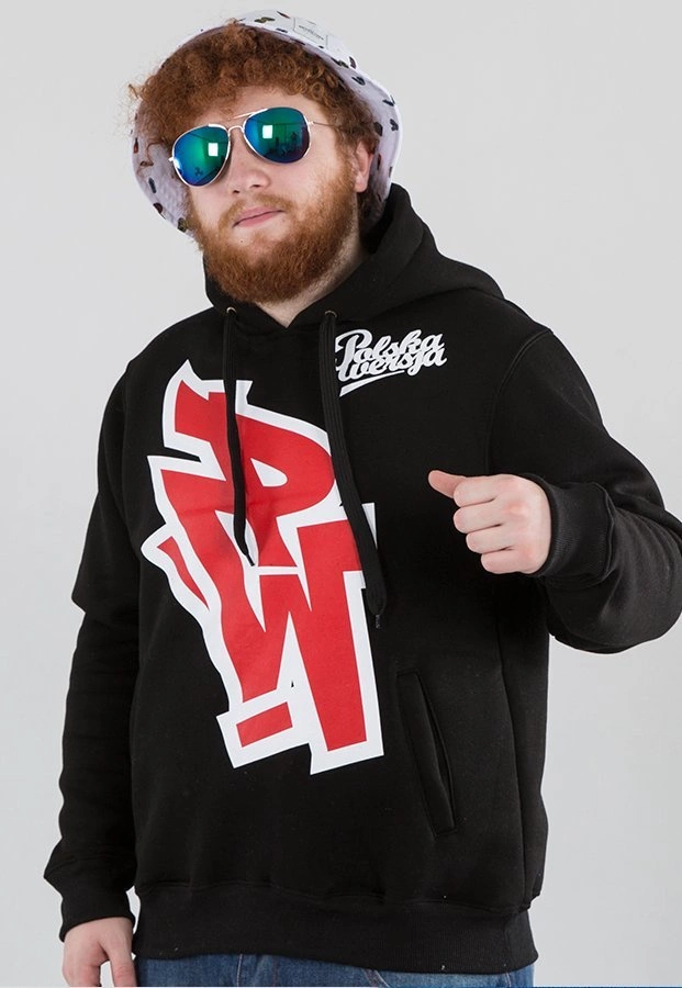 Bluza Polska Wersja PW Kolor czarna