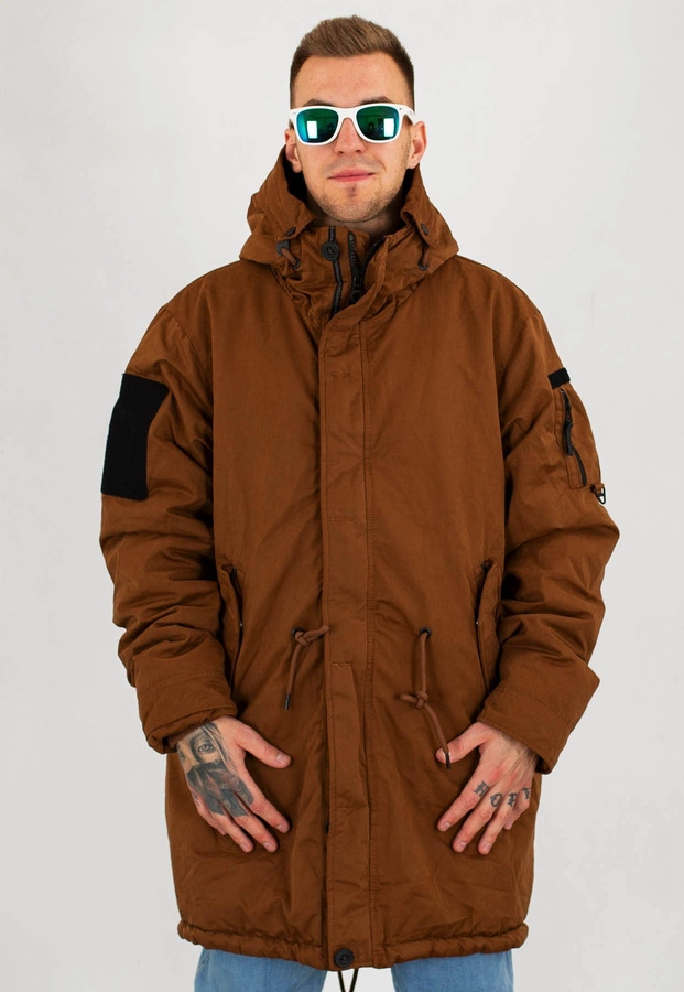 Kurtka Pit Bull Hemlock II brązowa