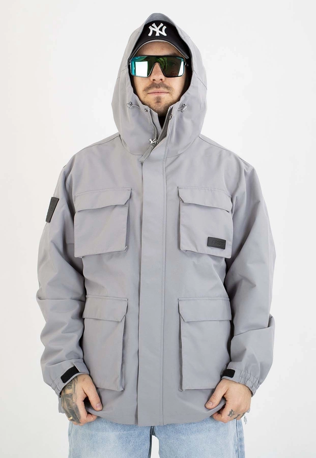 Kurtka Prosto Zimowa Cargo dark grey