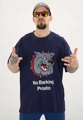 T-shirt Prosto NoBarking granatowy