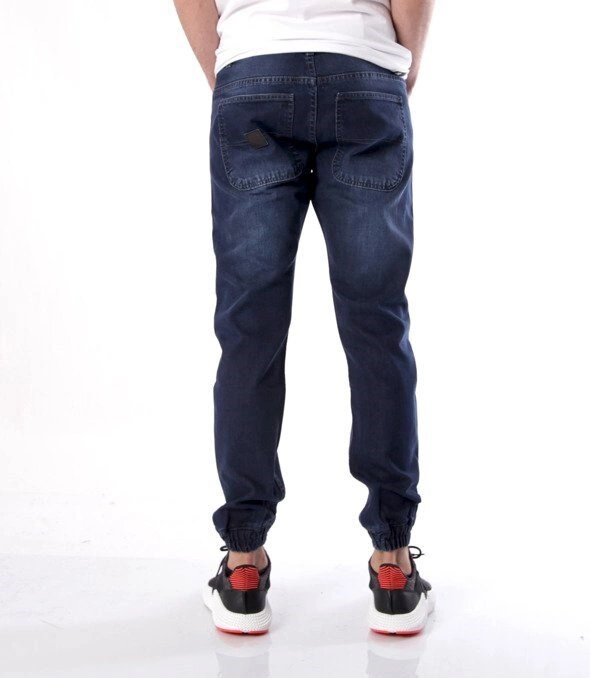 Mass-Base Jogger Jeans Spodnie Dark Blue