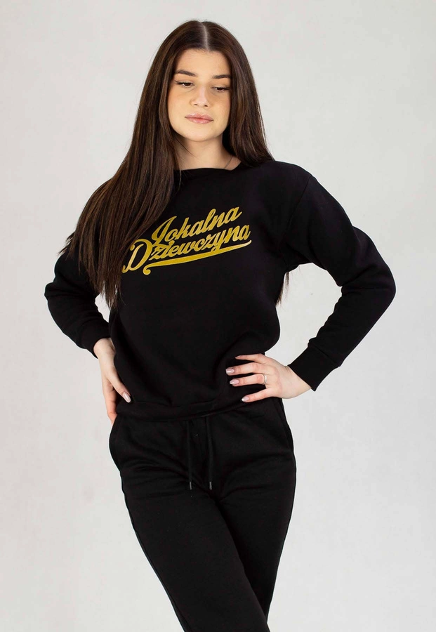 Bluza Intruz Bez Kaptura Big Tag LD czarna