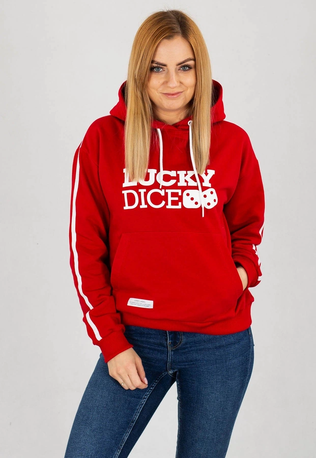 Bluza Lucky Dice Classic PJP czerwona