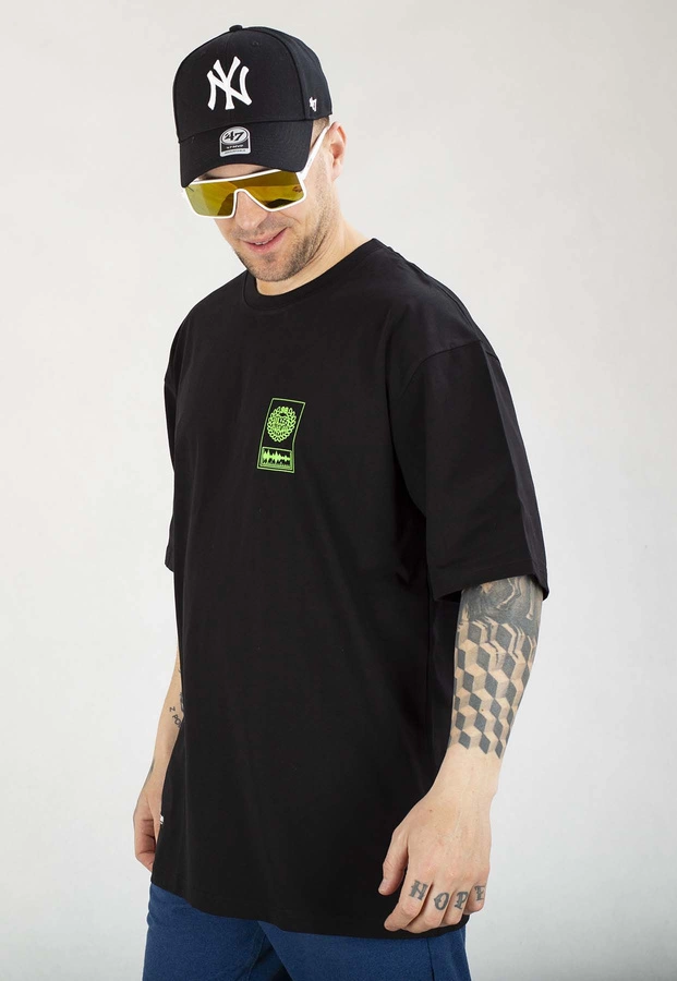 T-shirt Mass Sonar czarny