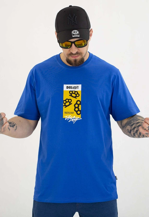 T-shirt Diil Kastet Frame chabrowy