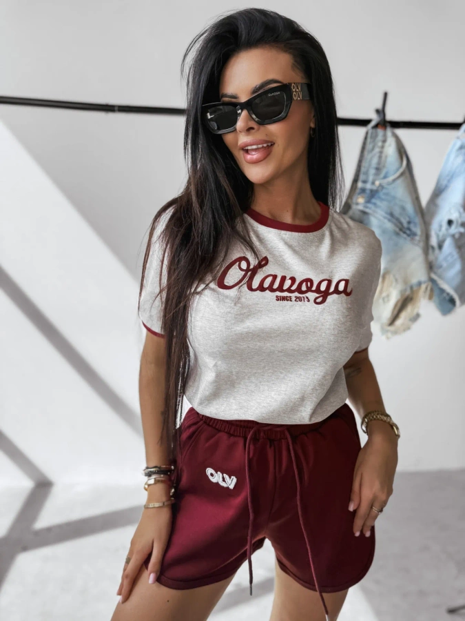 T-Shirt Olavoga Aven szary