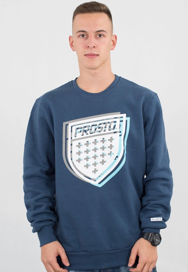 Bluza Prosto 3D granatowa